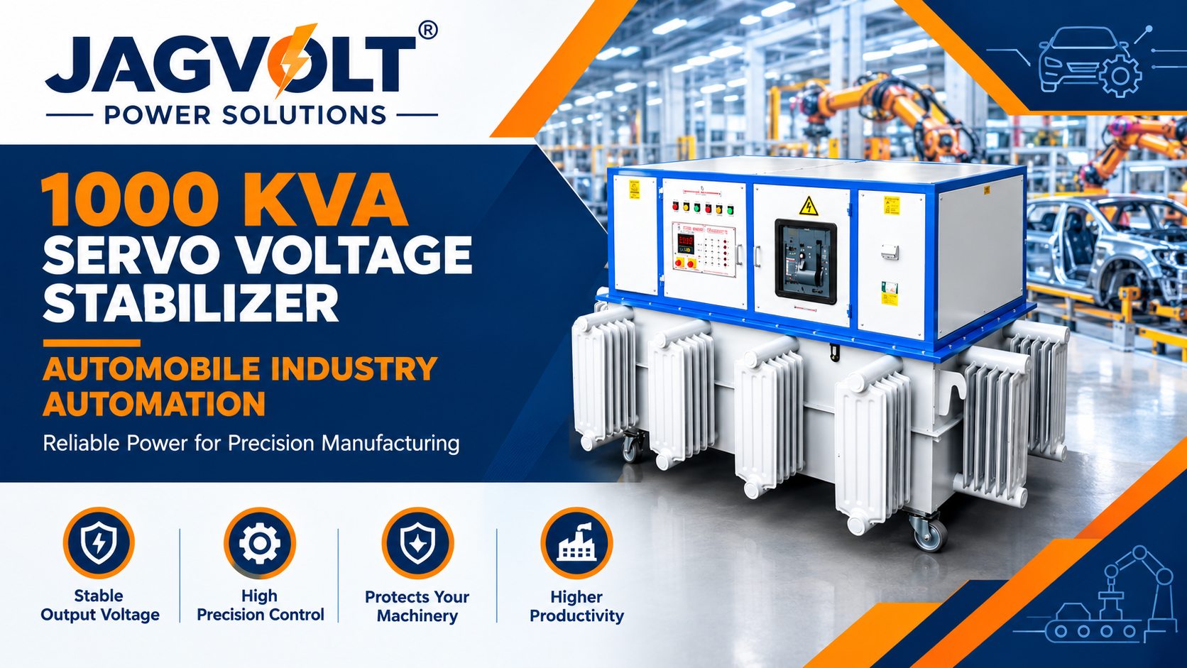 1000 kVA Servo Voltage Stabilizer